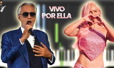 ANDREA BOCELLI & KAROL G - VIVO POR ELLA