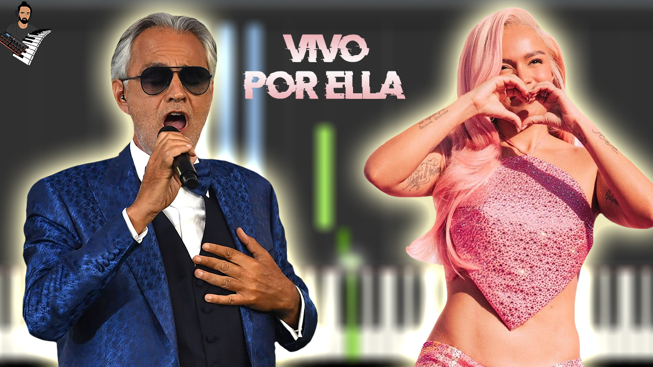 ANDREA BOCELLI & KAROL G - VIVO POR ELLA